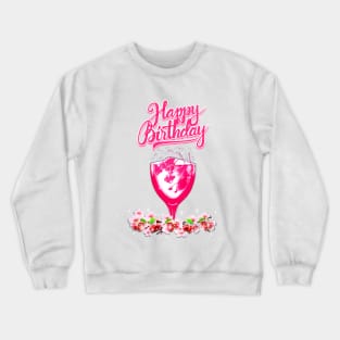 Happy Birthday Crewneck Sweatshirt